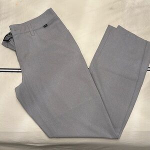 Travis Matthew Gray pants 34x32. NWOT